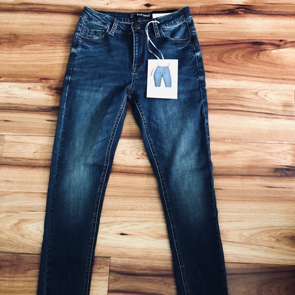 Blue Savvy Skinny Jeans